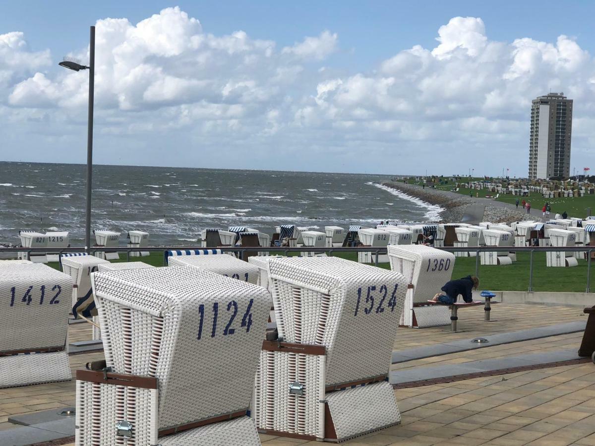 Fewo Buesum - Bella Mare - Nordseestrasse 3 Exteriör bild